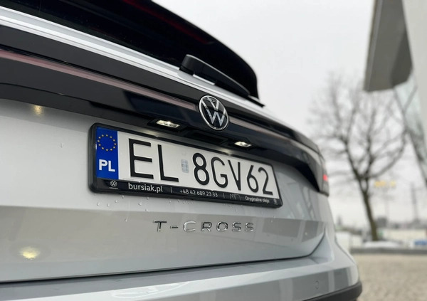 Volkswagen T-Cross cena 109990 przebieg: 3065, rok produkcji 2023 z Więcbork małe 379